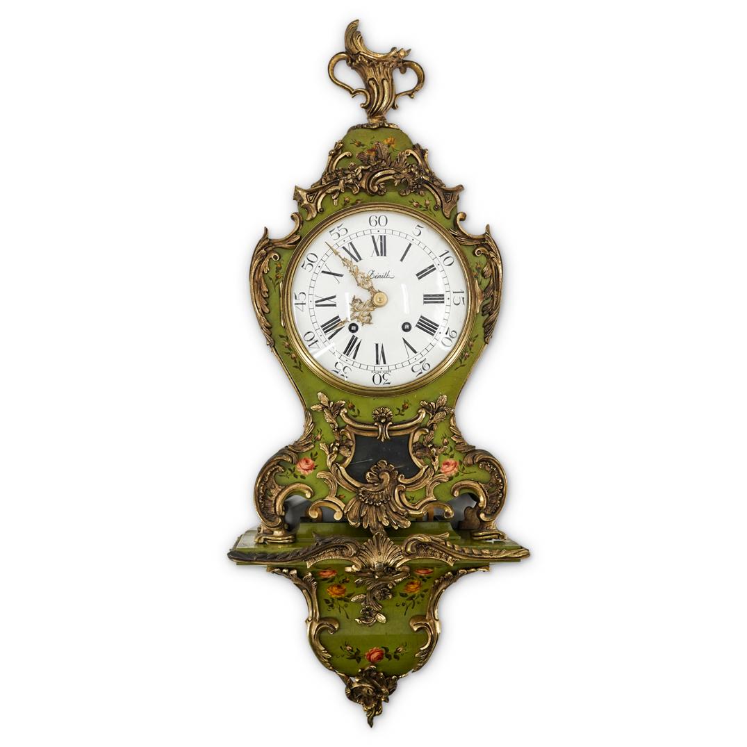 (2 Pc) Zenith Mantle Clock With Wall Bracket (1 of 16)