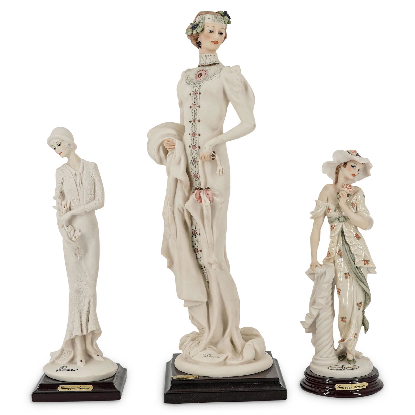 (3 Pc) Giuseppe Armani Porcelain Figurines (1 of 20)