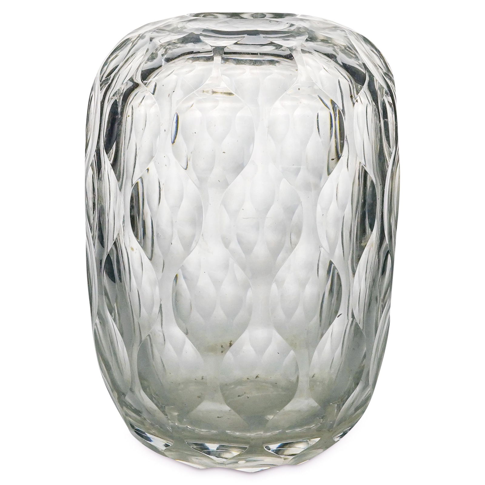 Orrefors Scandinavian Crystal Vase (1 of 5)