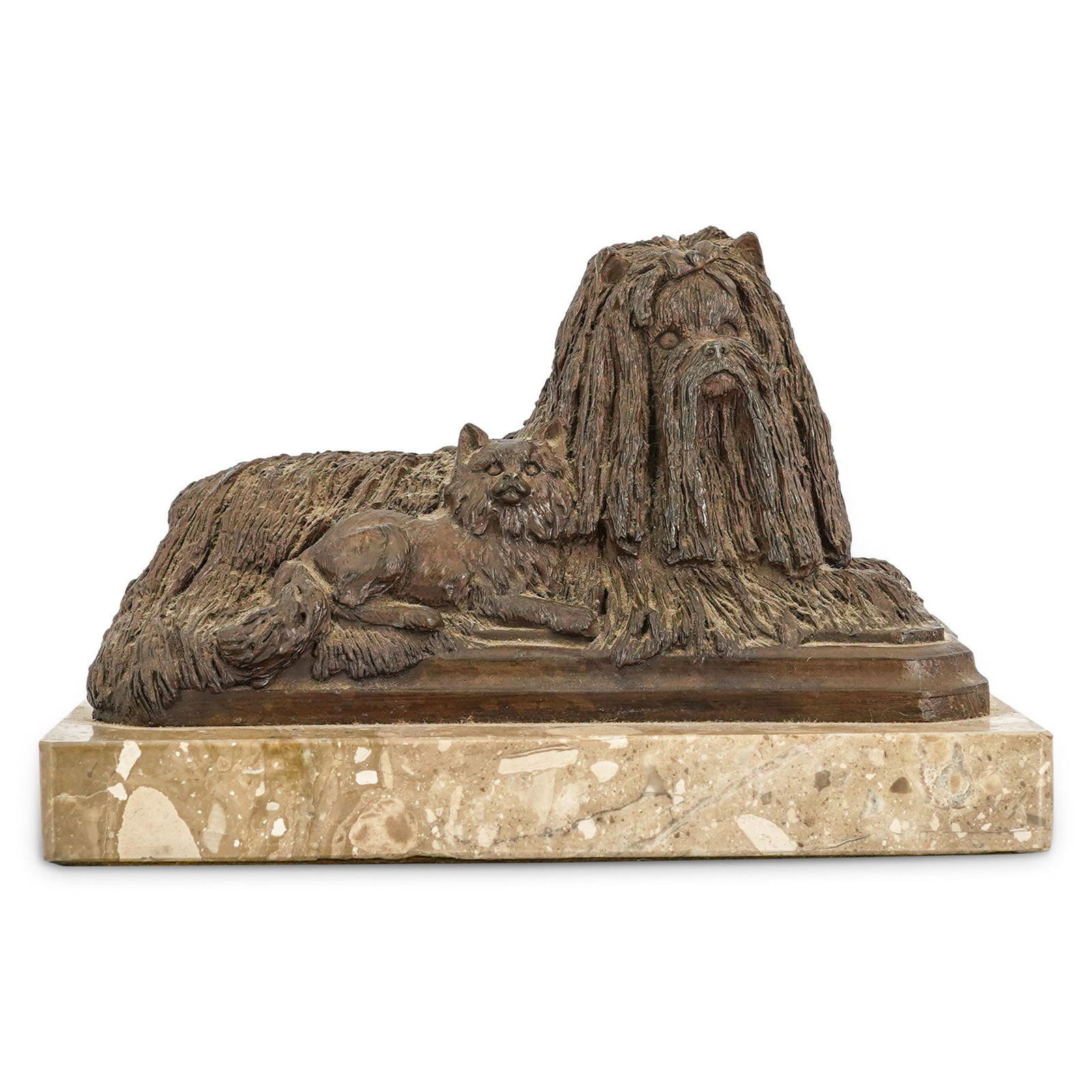 Signed Christine Baldwin Yorkie Bronze (1 of 5)