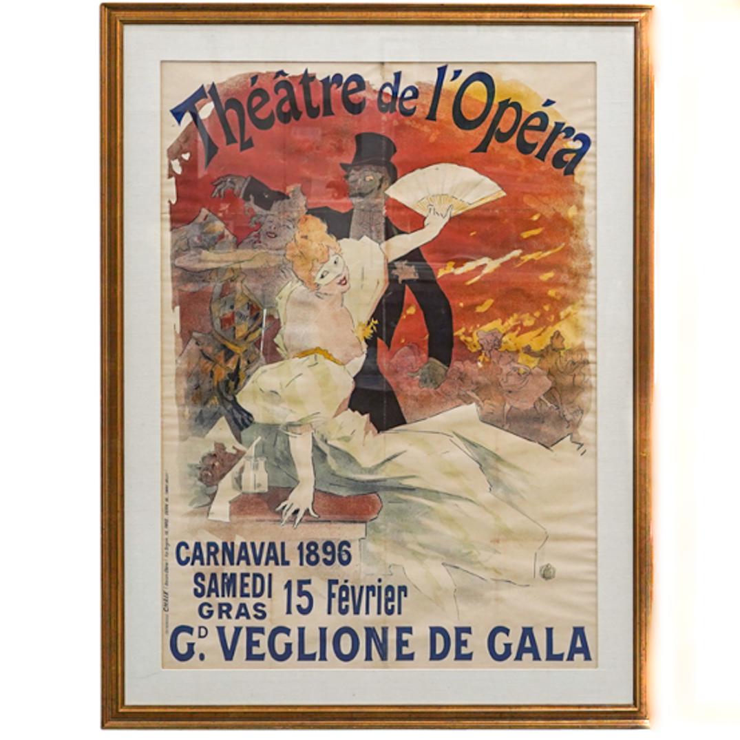 19th cent. Jules Cheret (French, 1836) Poster (1 of 4)