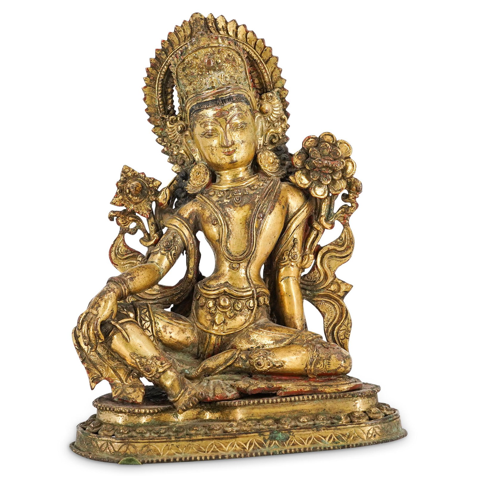 Antique South East Asian Bronze Figure (1 of 9)