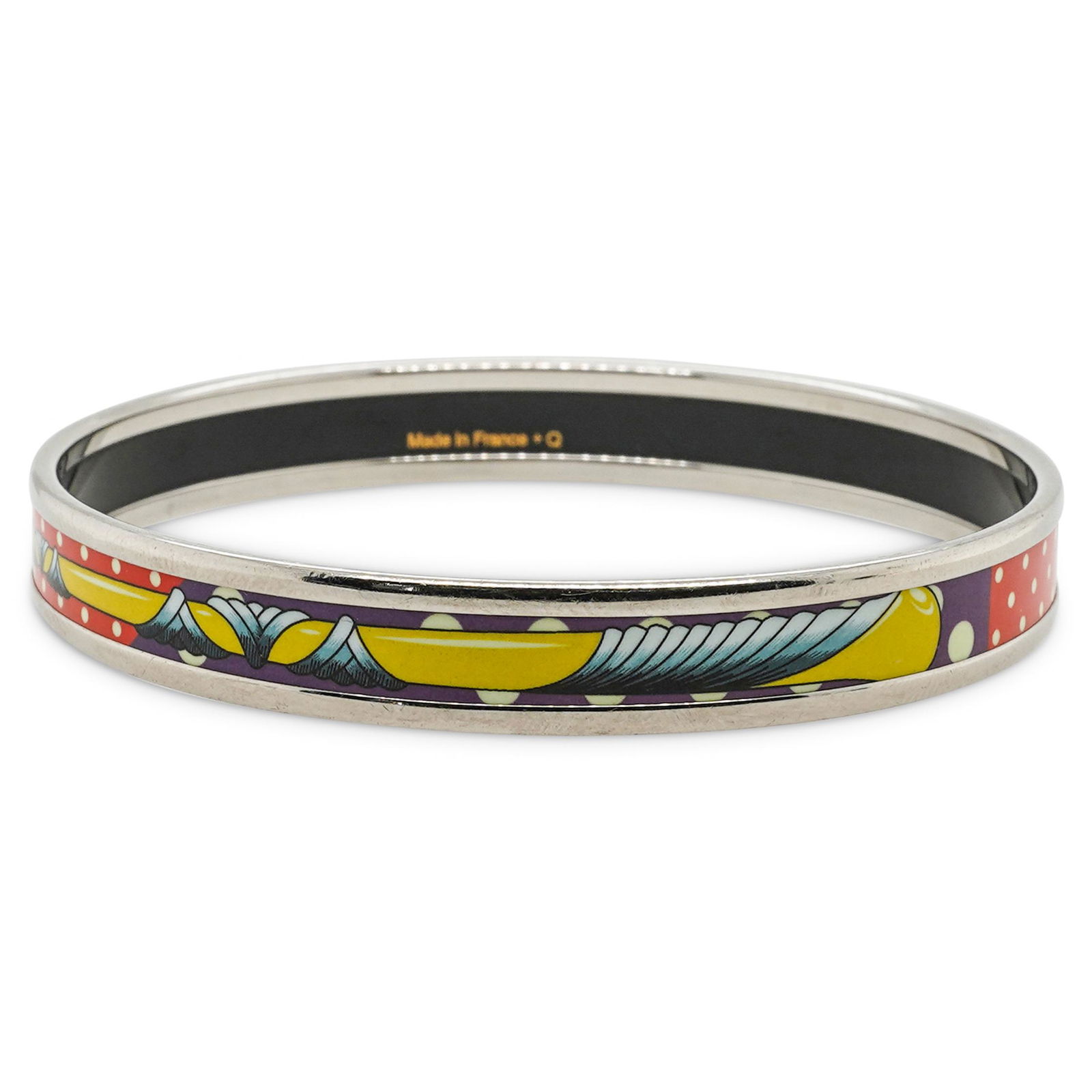 Hermes Enamel Bangle Bracelet (1 of 5)