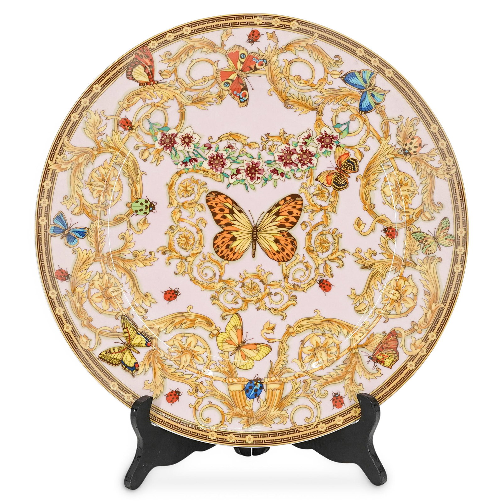 Versace Rosenthal "Butterfly Garden" Porcelain Charger (1 of 5)