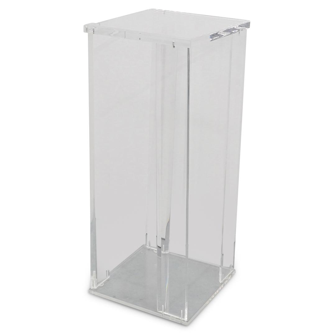 Mid Century Lucite Tall Base Pedestal (1 of 5)