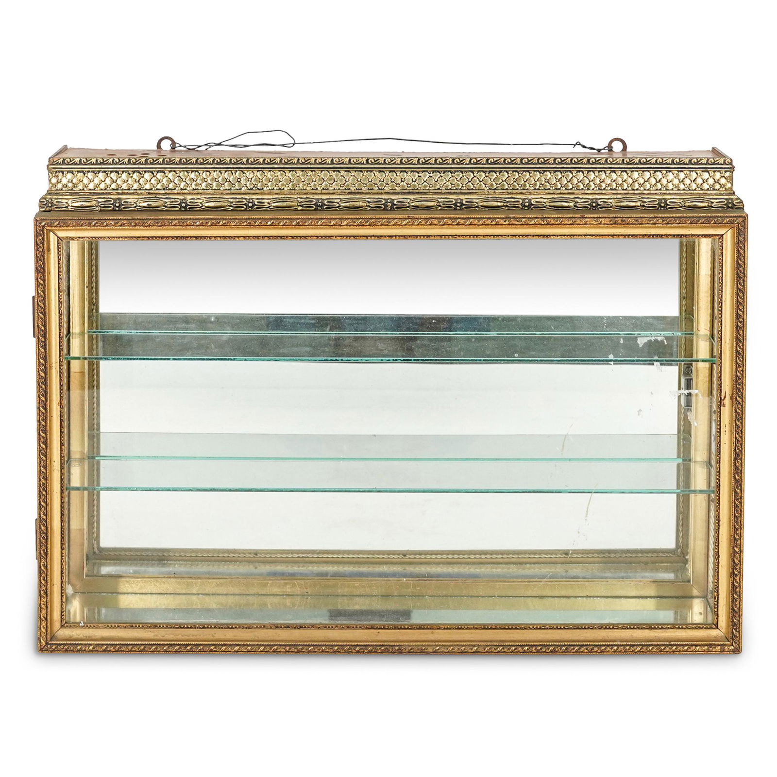 Gilt And Mirrored Wall Vitrine (1 of 7)