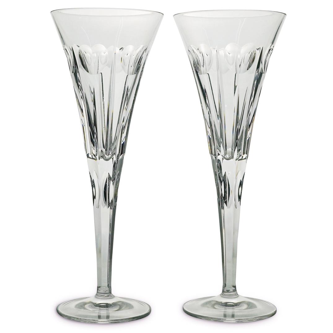 (2 Pc) Waterford Cut Crystal Glasses (1 of 8)