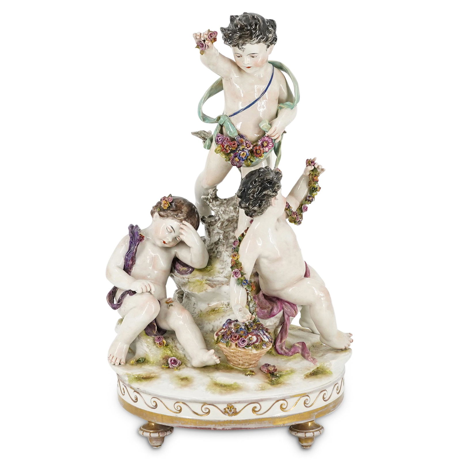 19th Century German Porcelain Grouping (1 of 10)