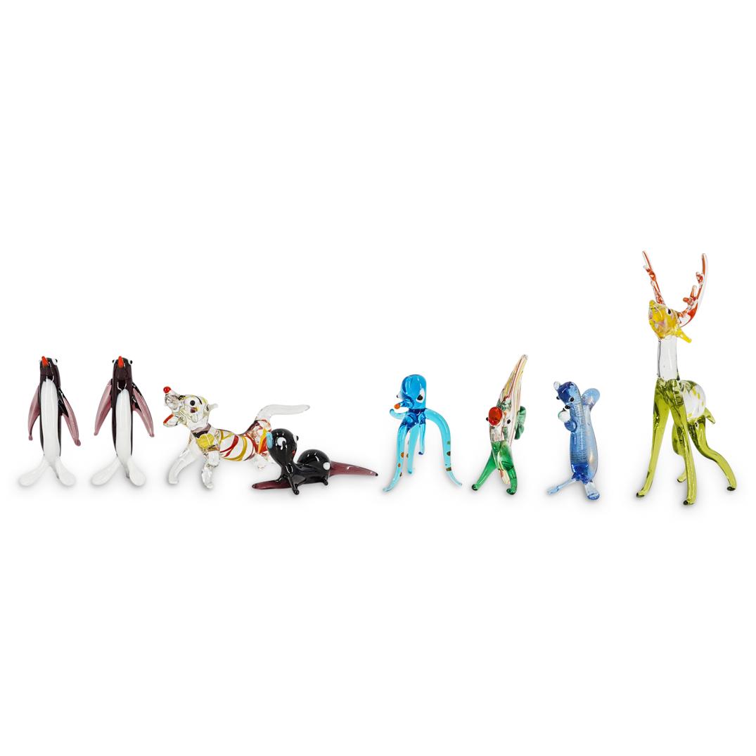 (8 Pc) Murano Glass Lot (1 of 15)