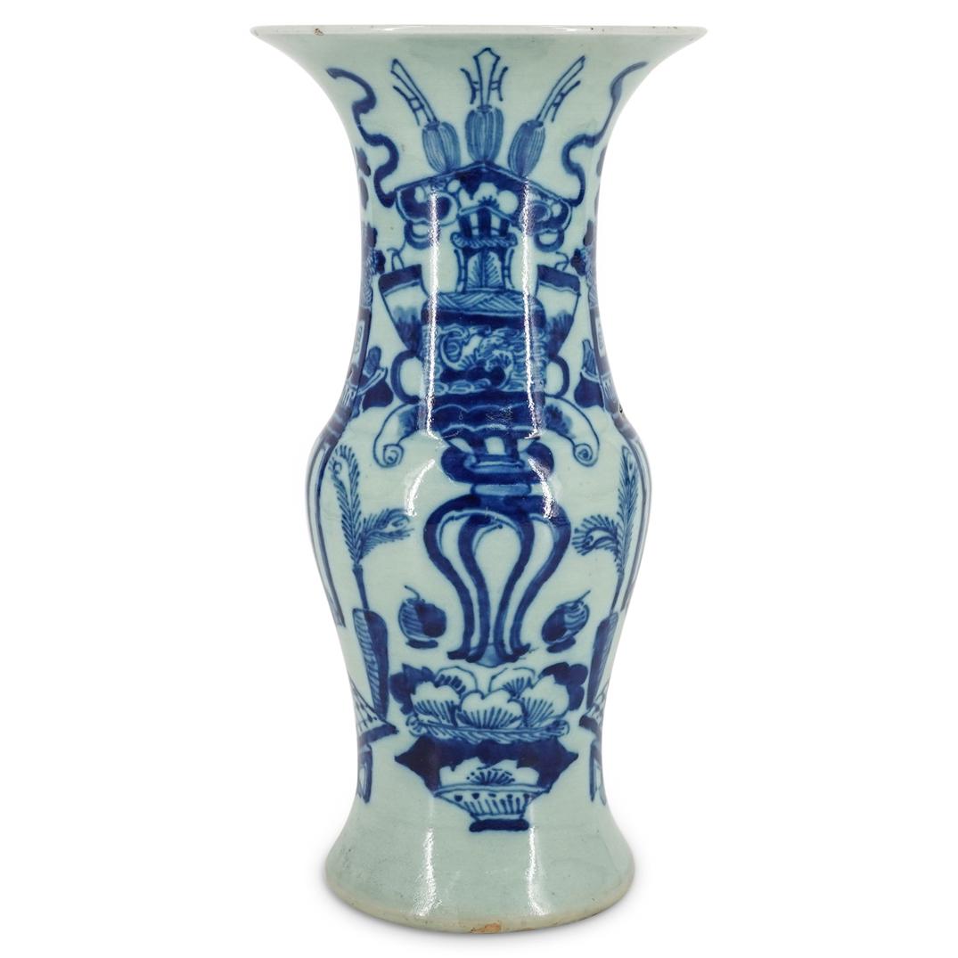 Chinese Blue And White Glazed Vase (1 of 8)