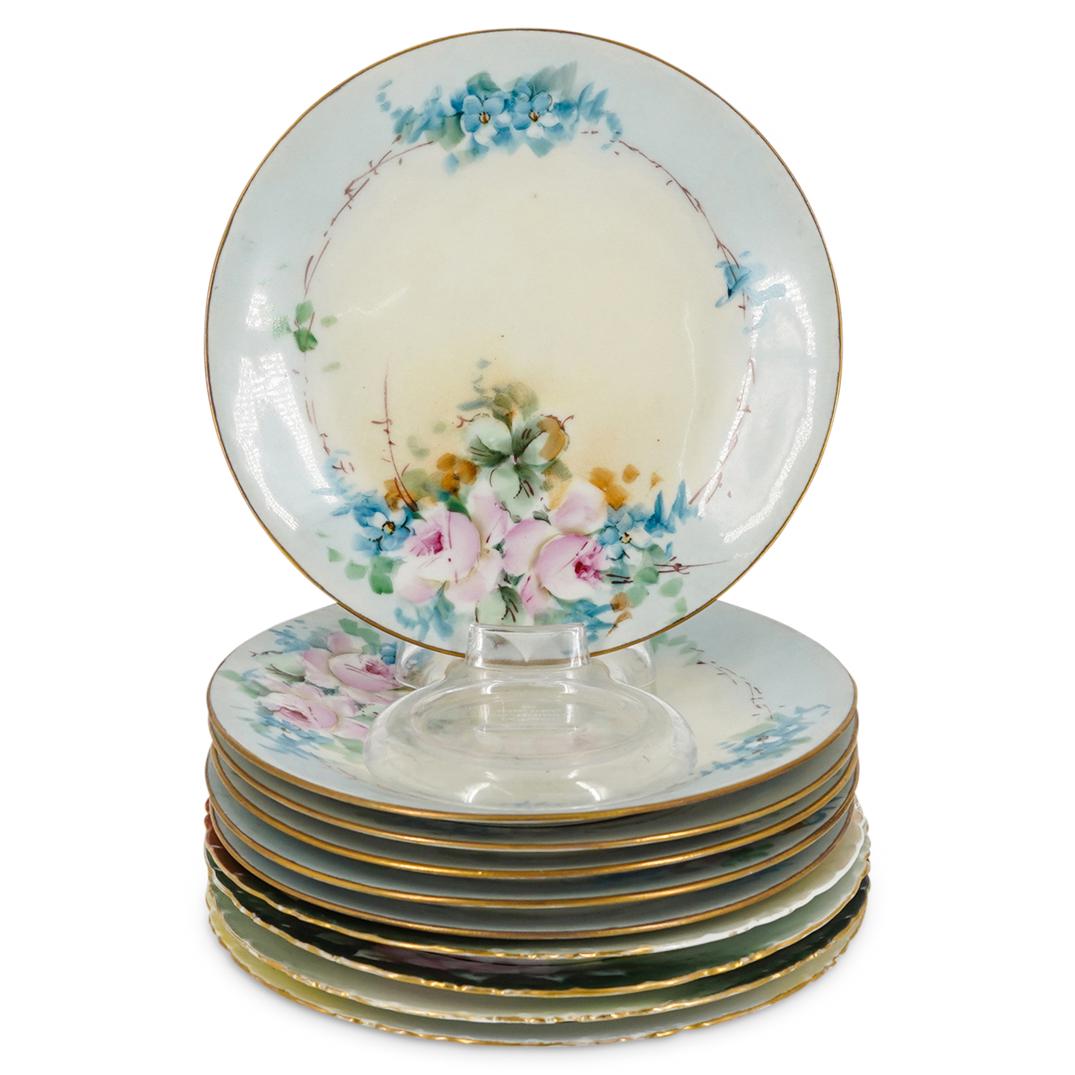 (10 Pc) Austria Bavaria Porcelain Dessert Plates (1 of 8)