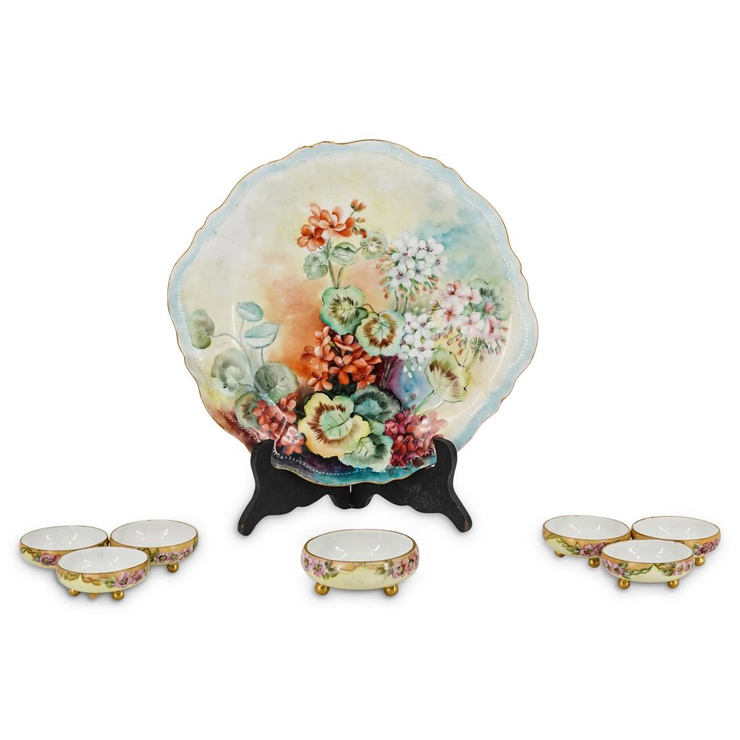 (8 Pc) Austria "O & E.G" Porcelain Grouping Set (1 of 10)