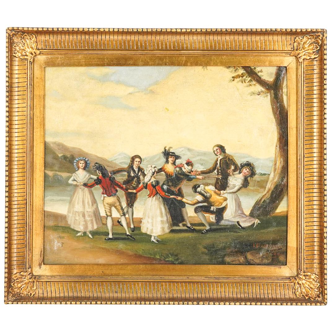 Blanco Nino (20th Century) Oil Painting On Canvas (1 of 8)