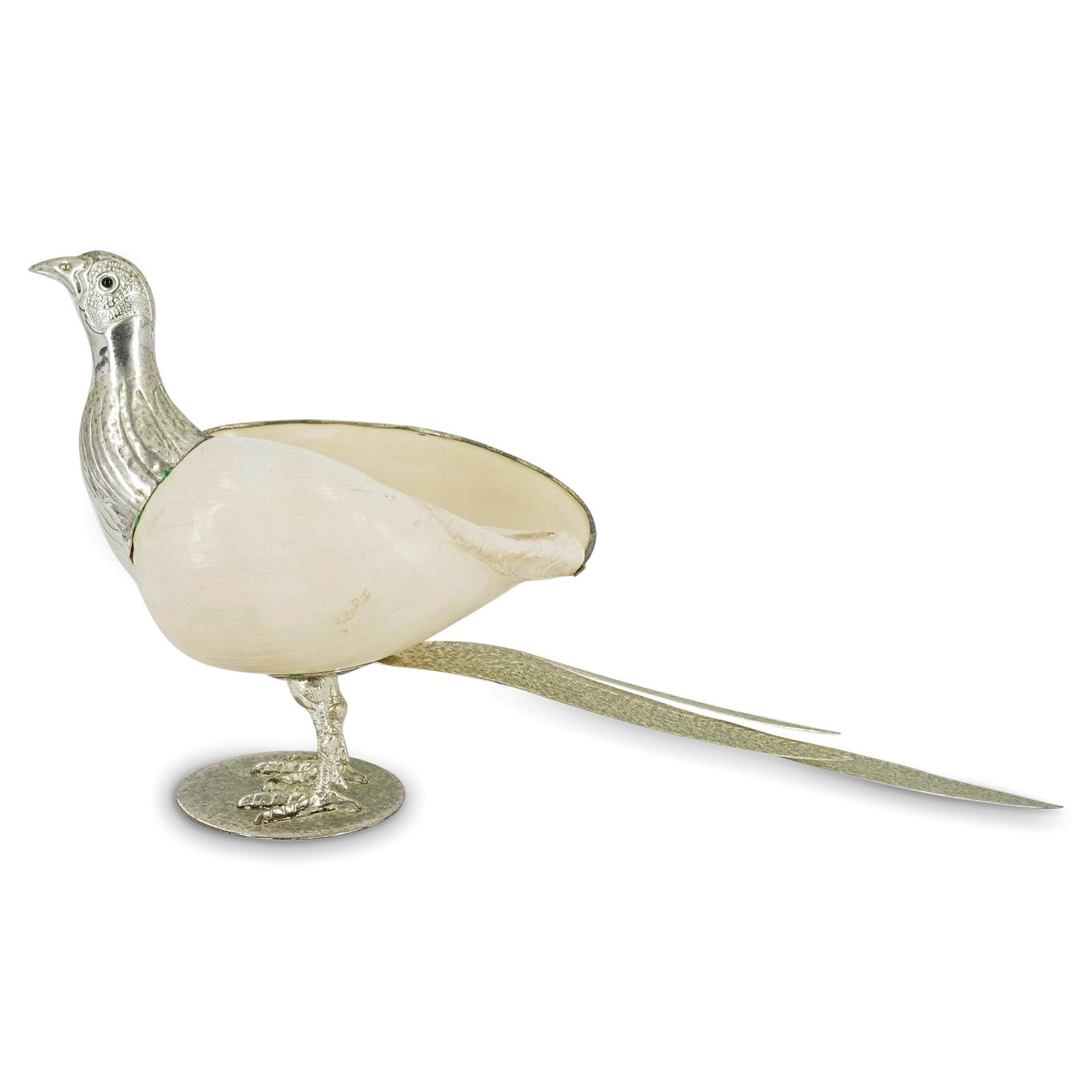 Gabriella Binazzi (Italian) Silvered Shell Pheasant (1 of 9)