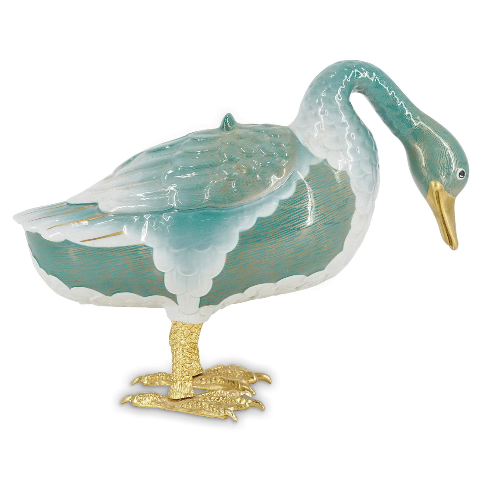 Oggetti Mangani Duck Sculpture (1 of 7)