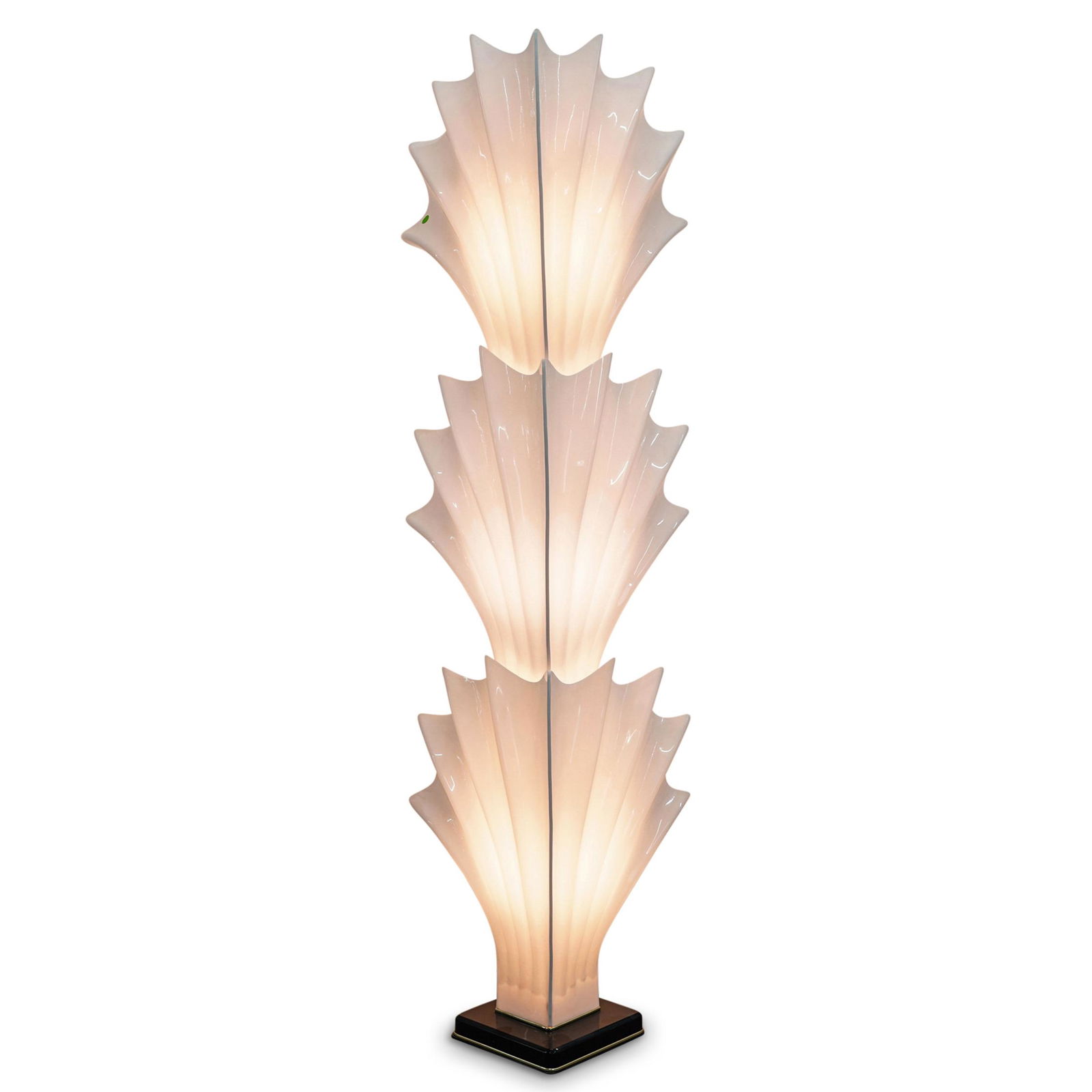 Mid-Century Rougier Shell-Form Floor Lamp (1 of 13)