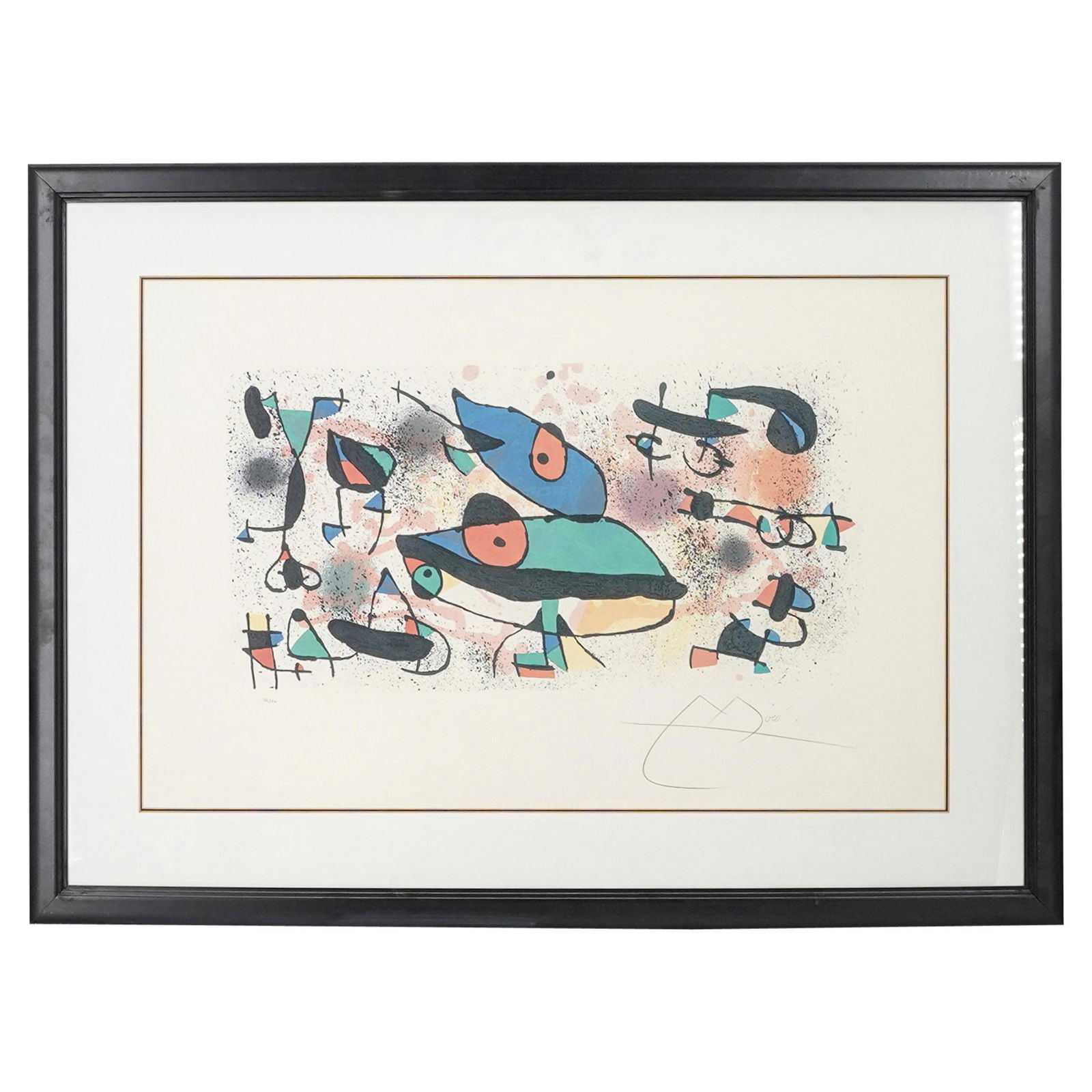 Joan Miro (1893-1983) Signed Lithograph (1 of 8)