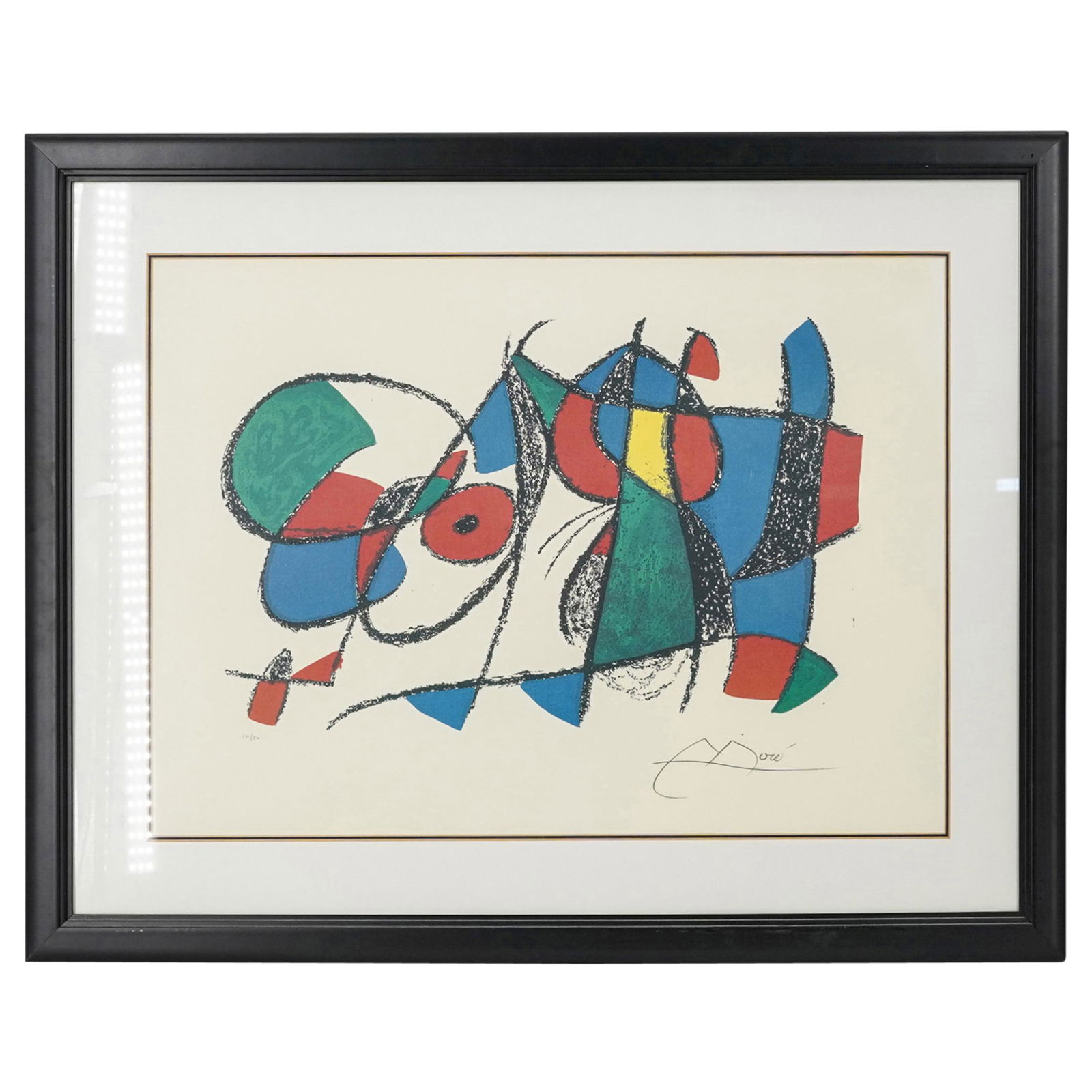 Joan Miro (1893-1983) Signed Lithograph (1 of 7)