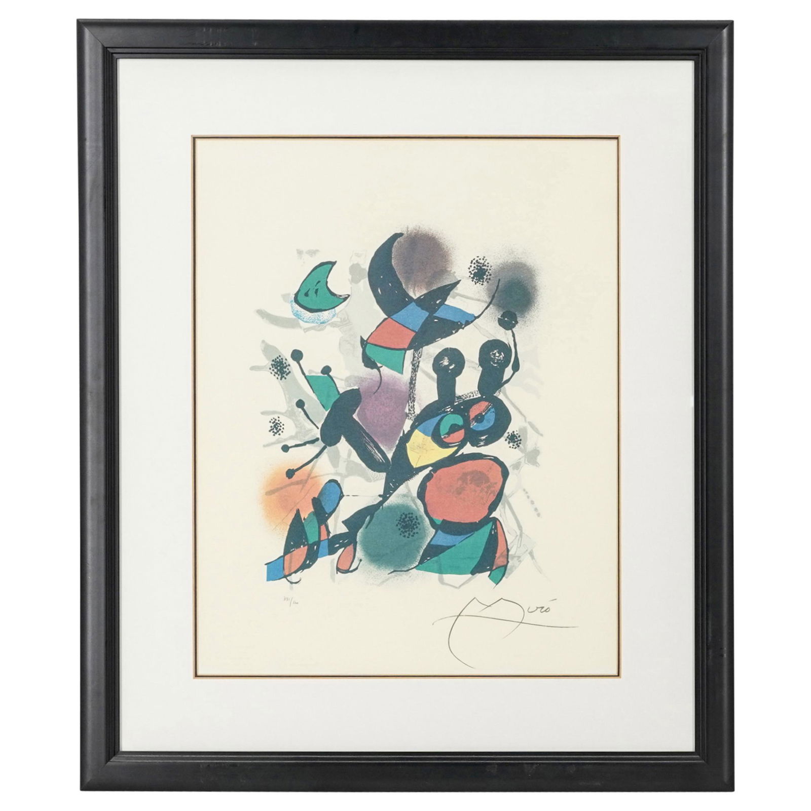 Joan Miro (1893-1983) Signed Lithograph (1 of 6)