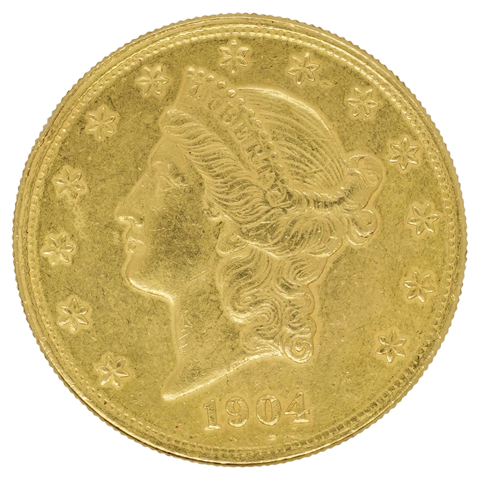 1904 US $20 Gold Liberty Head Coin (1 of 2)