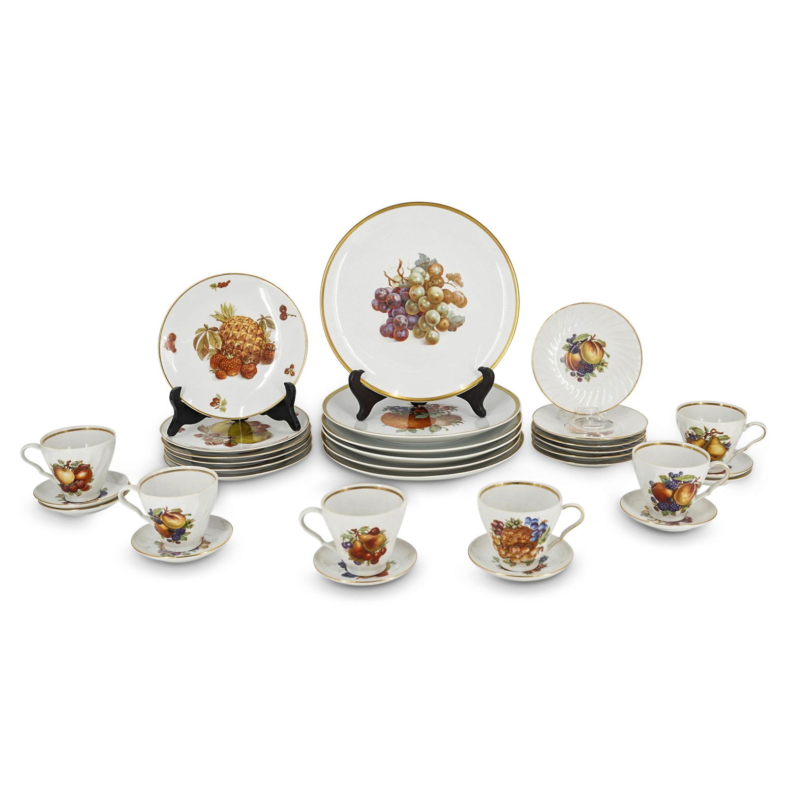 (18 Pc) Bavaria German Porcelain Set (1 of 19)