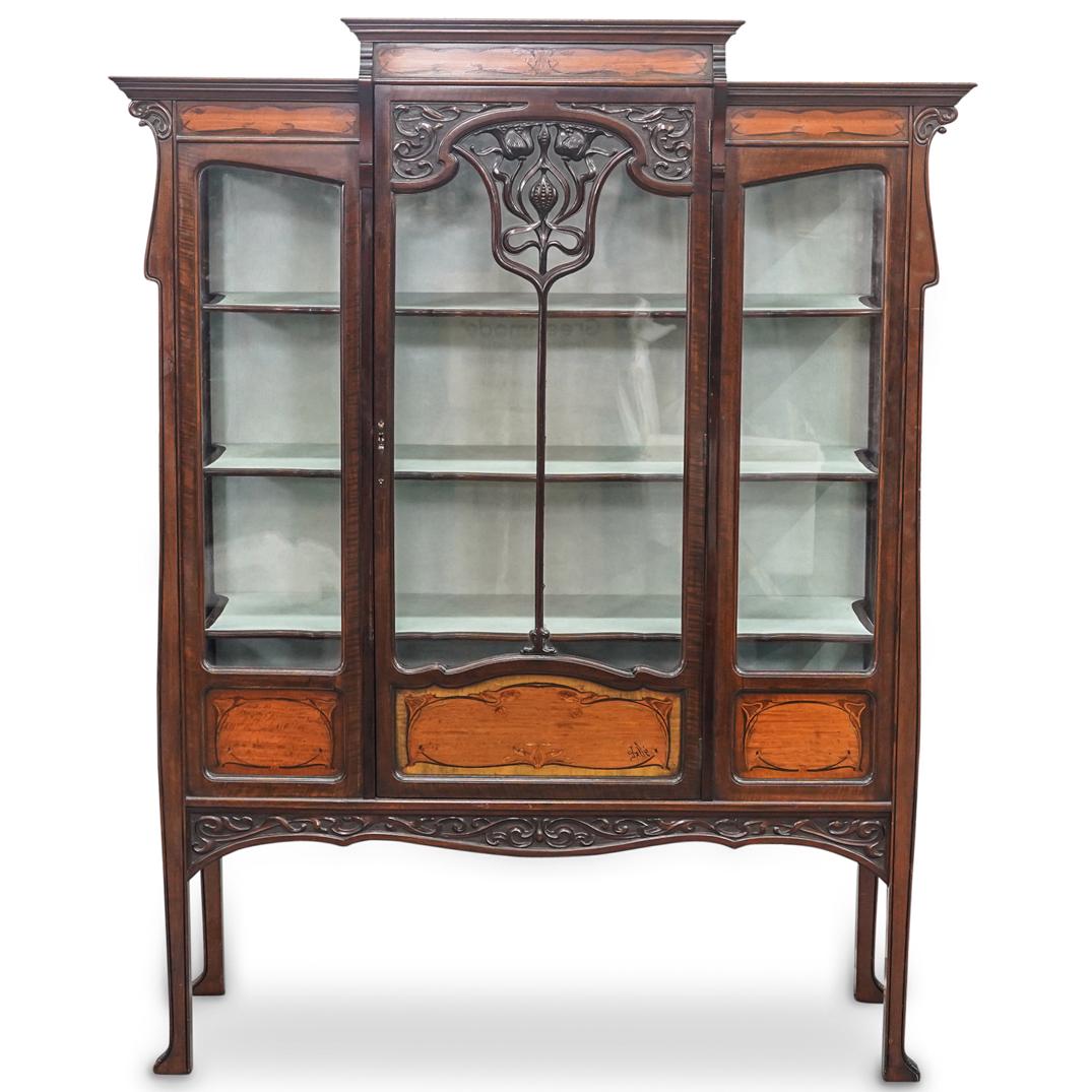 Emile Galle French Art Nouveau Cabinet (1 of 16)