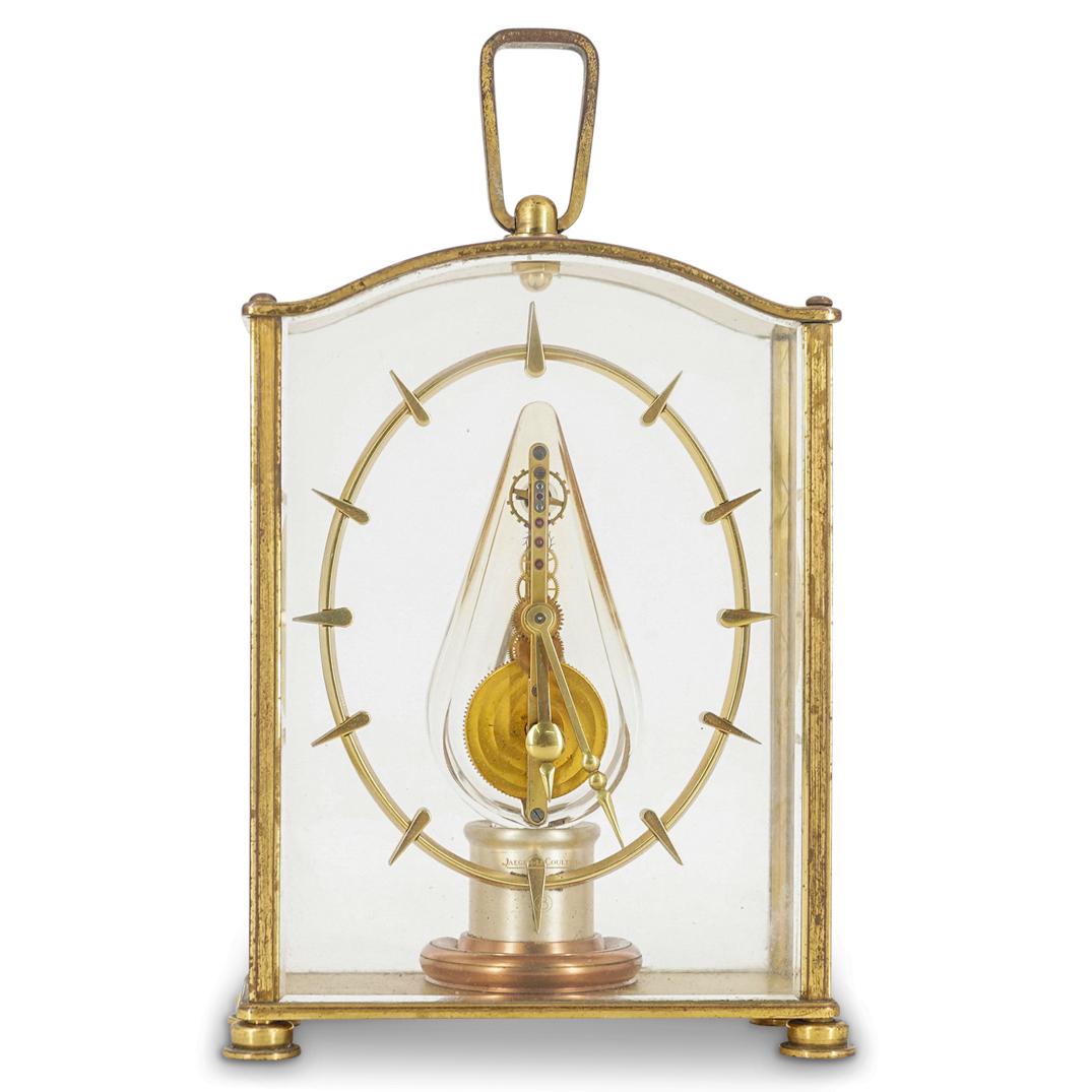 Rare Jaeger LeCoultre Skeleton Clock (1 of 7)