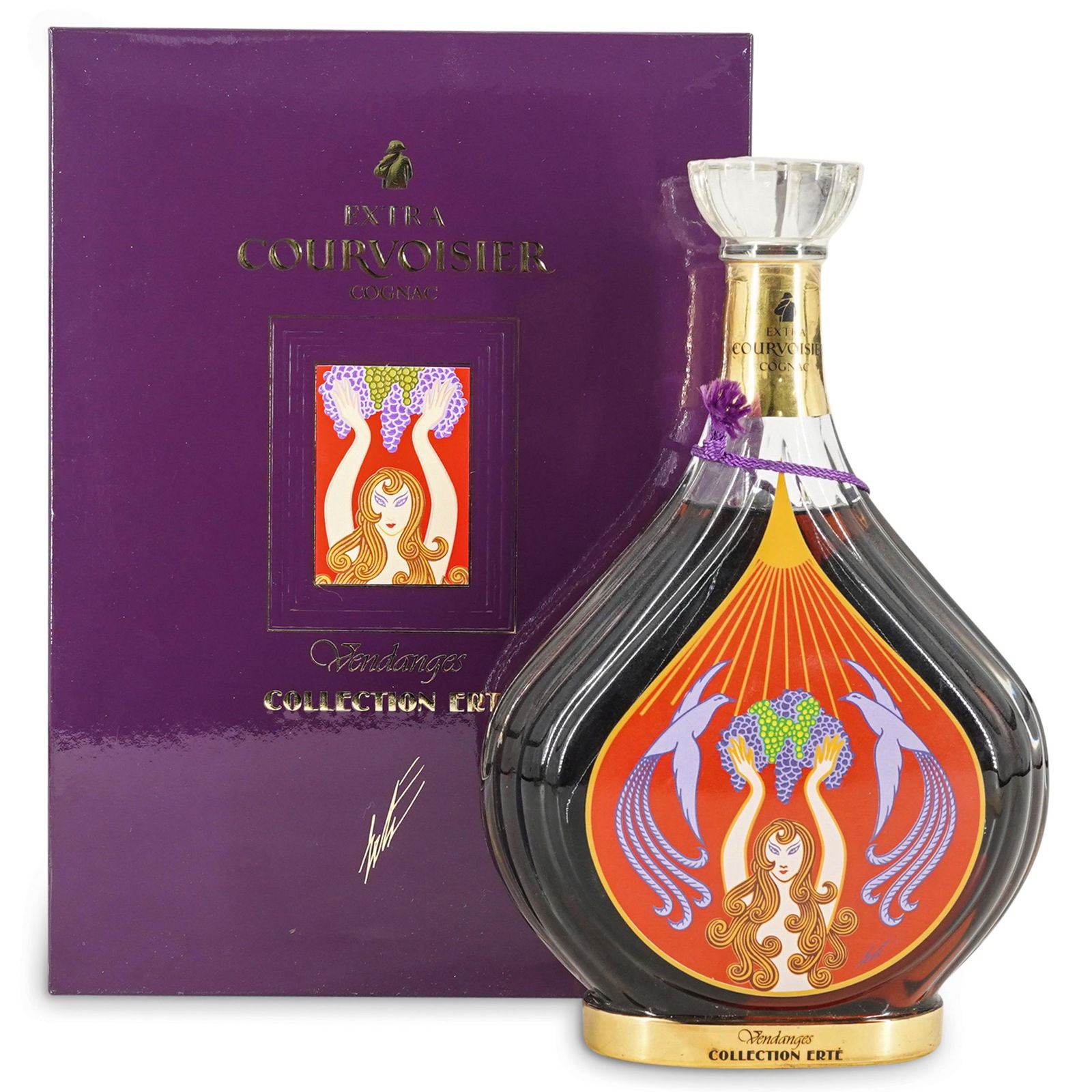 ERTE "VENDANGES" Courvoisier Cognac NO. 2 (1 of 10)