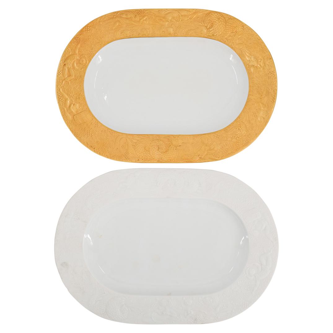 (2 Pc) Rosenthal Bjorn Wiinblad Magic Flute Platters (1 of 7)