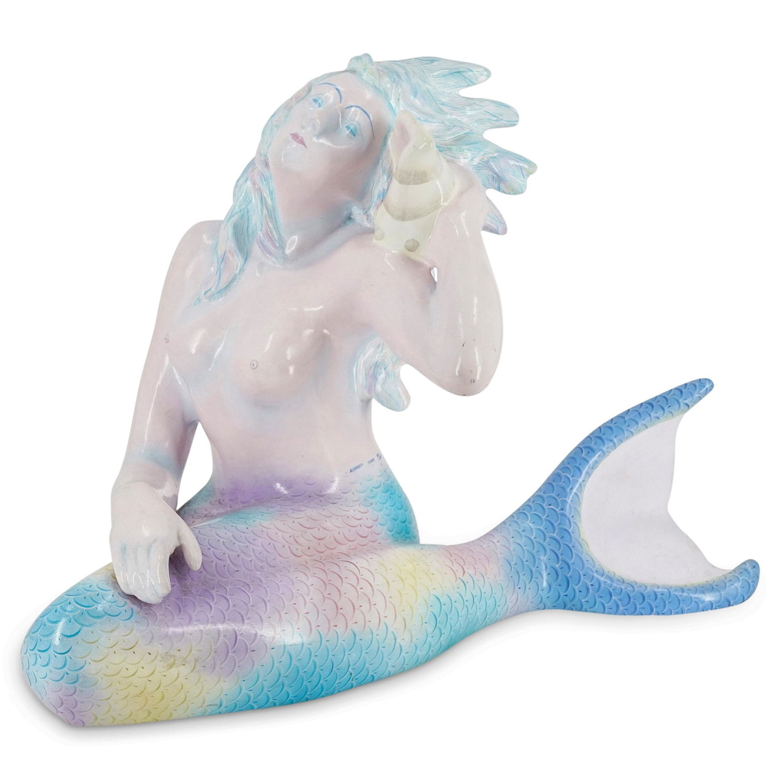 Alexander Flores (b. 1952) Mermaid Composite Sculpture (1 of 9)