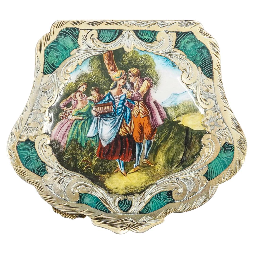 Antique 800 Silver Powder Compact Case (1 of 6)