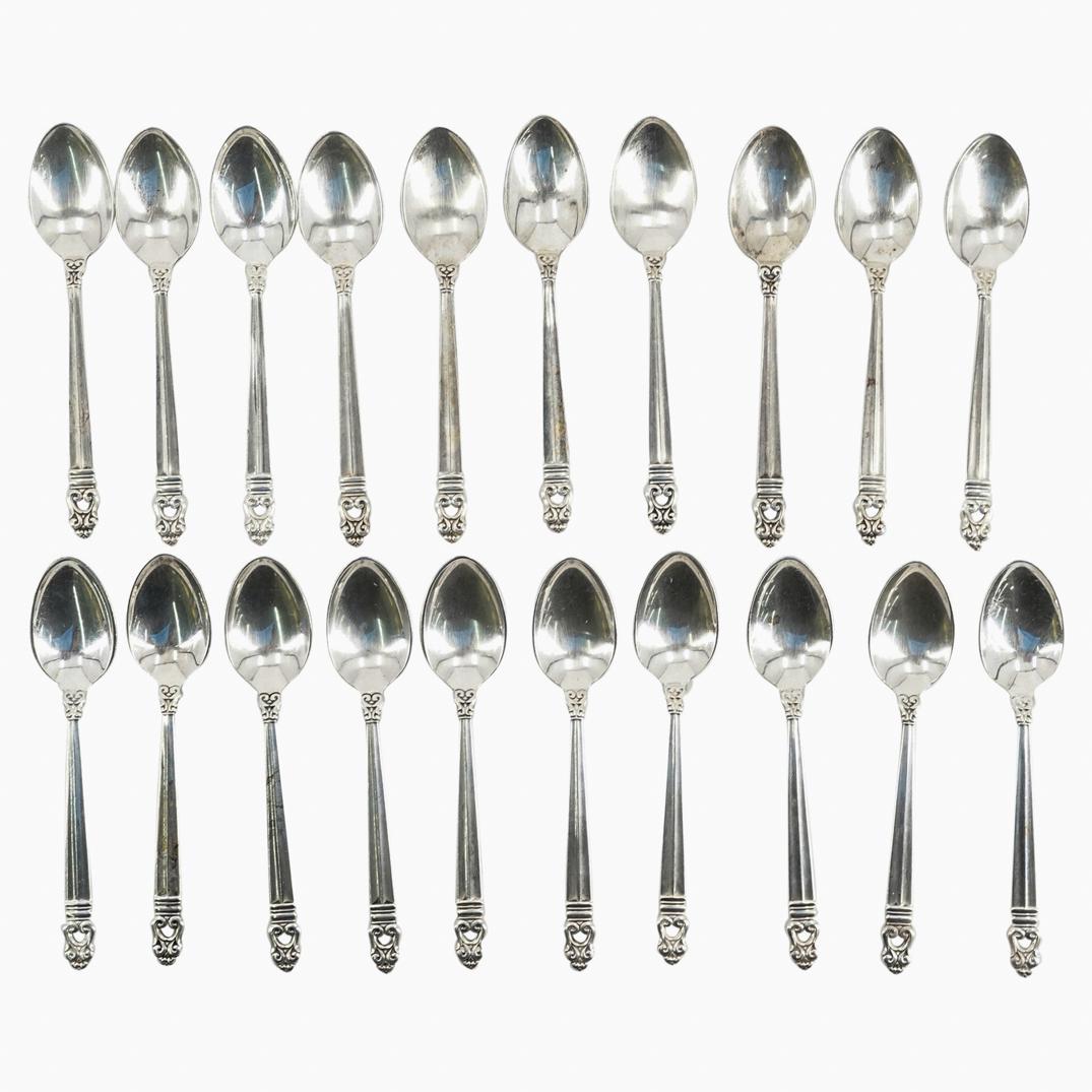 (20 Pc) International Silver Royal Danish Sterling (1 of 7)
