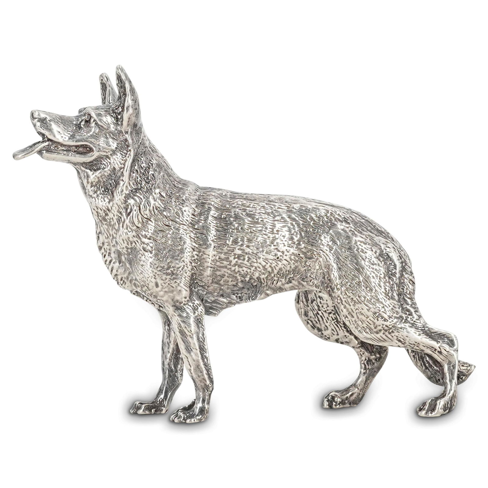Sterling Silver Overlay German Shepherd (1 of 5)