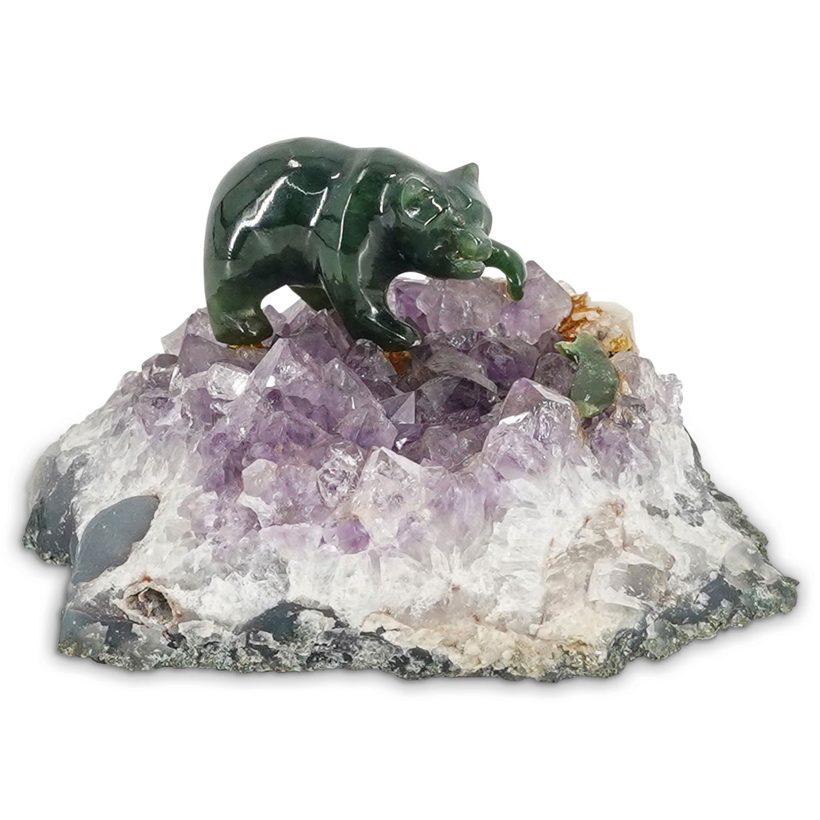 Lyle Sopel Style Fishing Bear Sculpture (1 of 6)