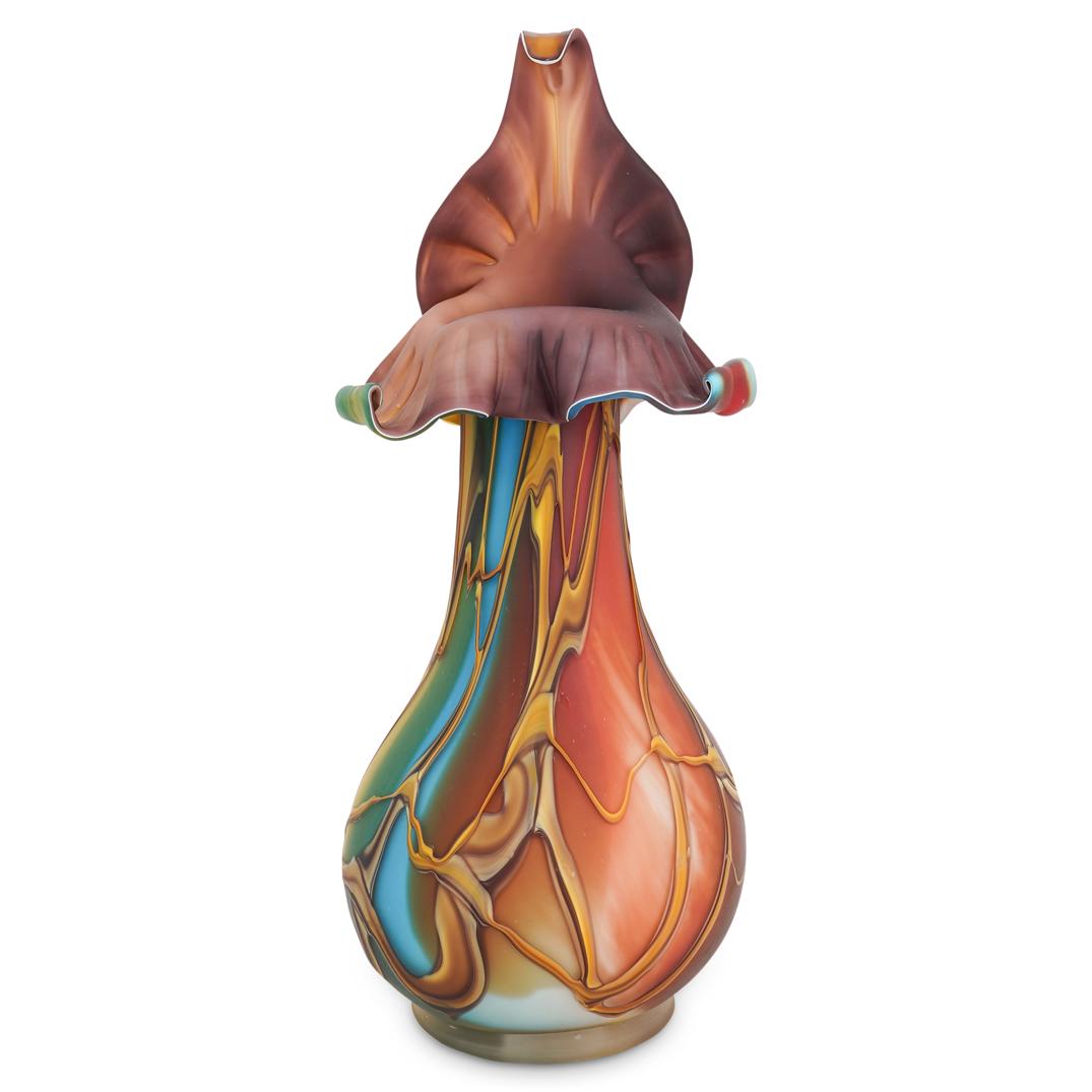 Essie Zareh Jack in the Pulpit Art Glass Vase (1 of 6)