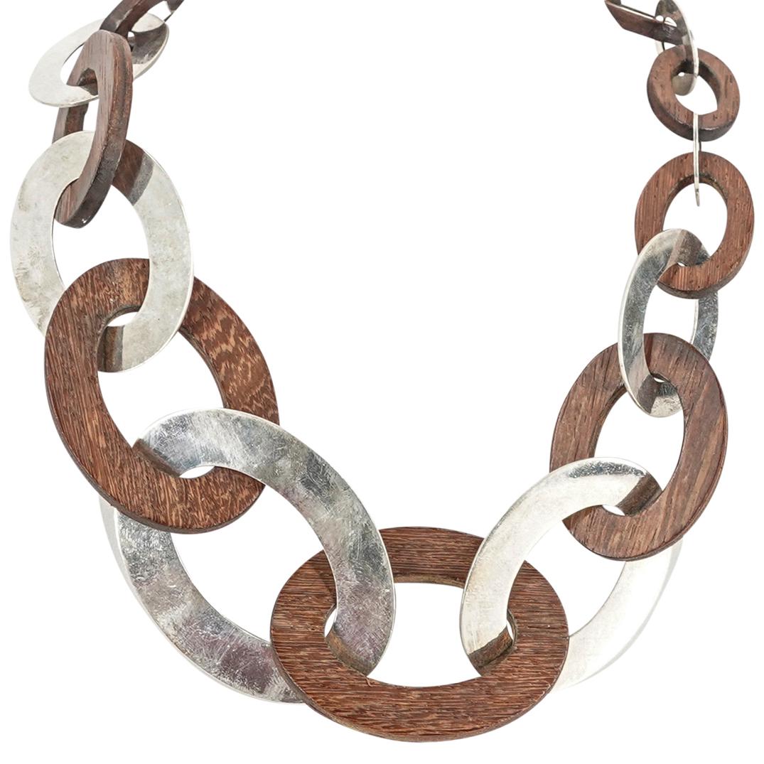 Tane Mexican Sterling Silver Chain Link Necklace (1 of 6)