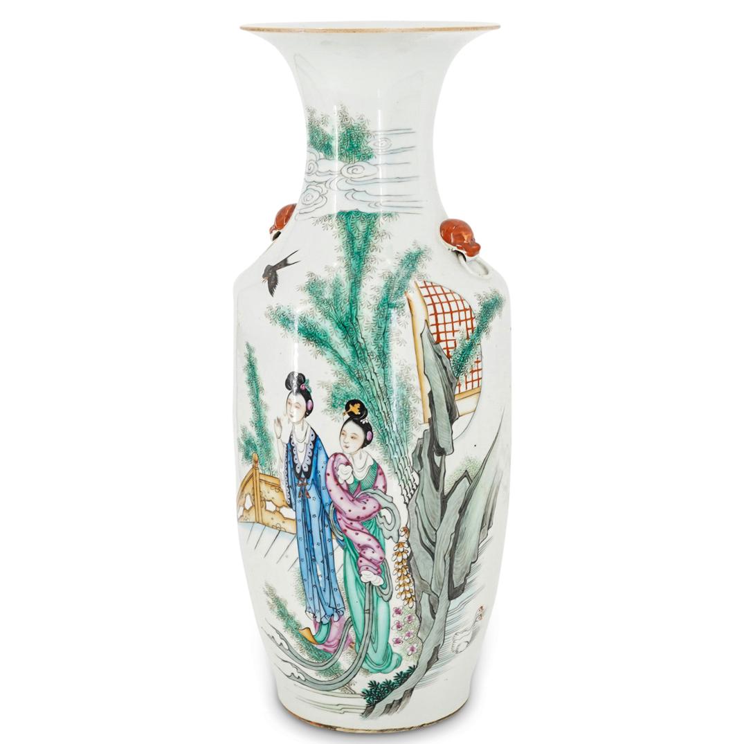 Large Chinese Porcelain Baluster Vase (1 of 9)