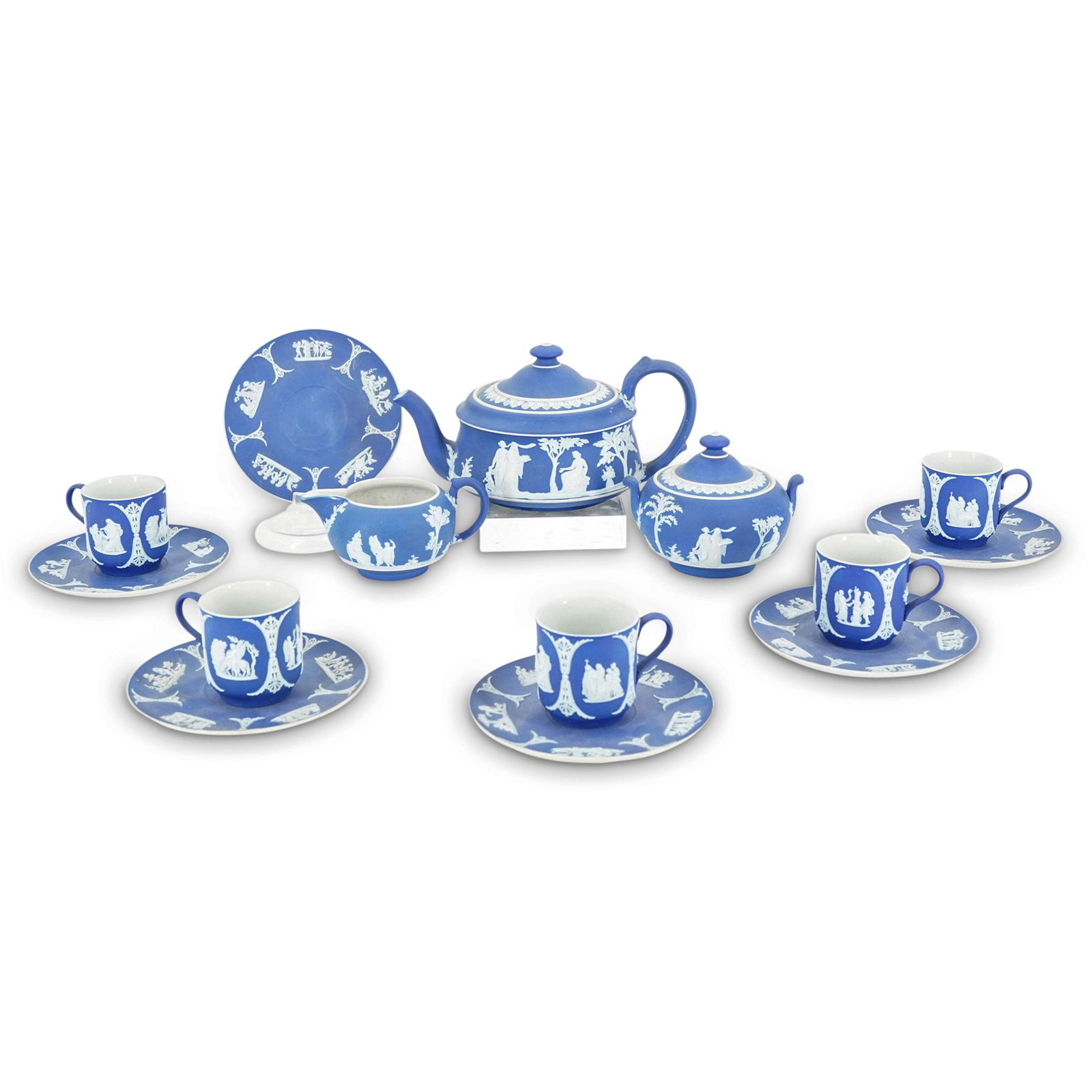 (14 Pc) Wedgwood Demitasse Set (1 of 13)