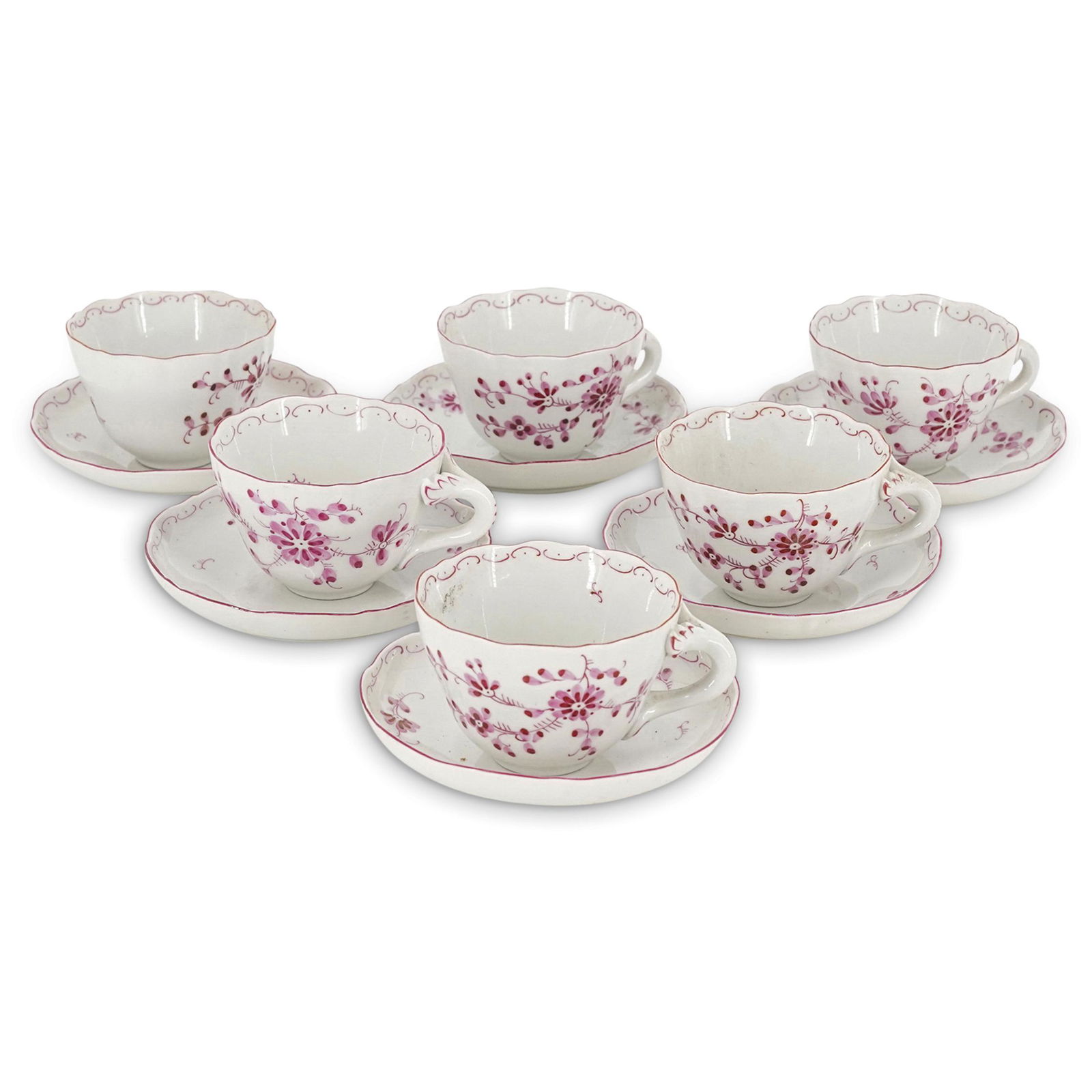 (12 Pc) Von Schierholz Teacup Set (1 of 8)