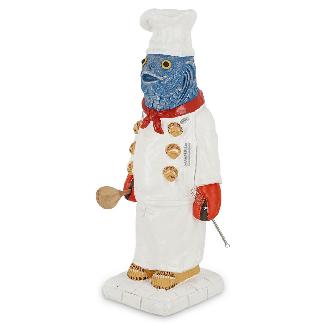 Vintage Stainmaster Fish Chef Cook Statue (1 of 8)
