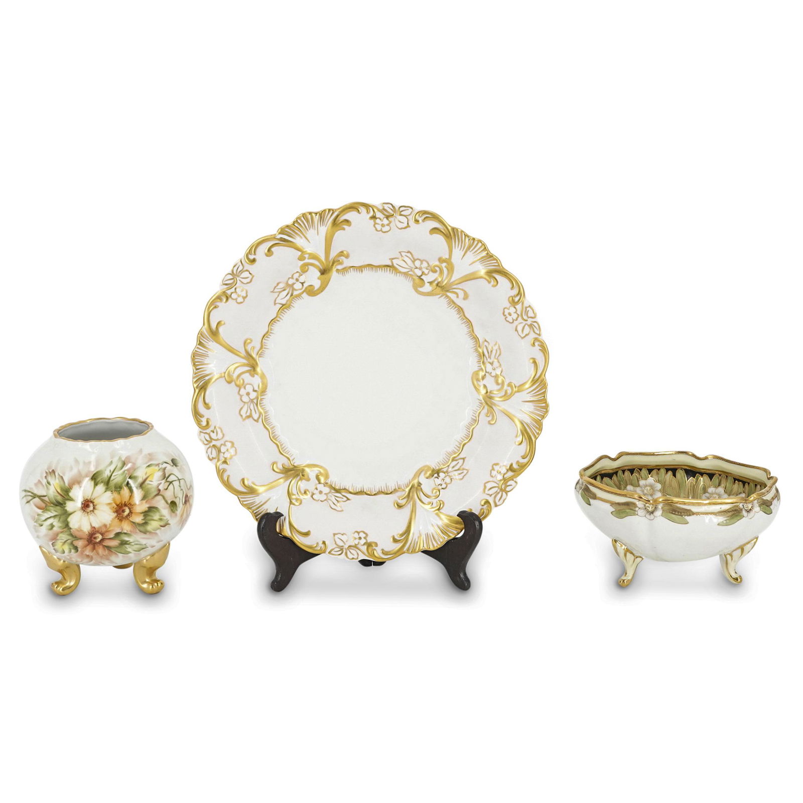 (3 Pc) Porcelain Lot (1 of 10)