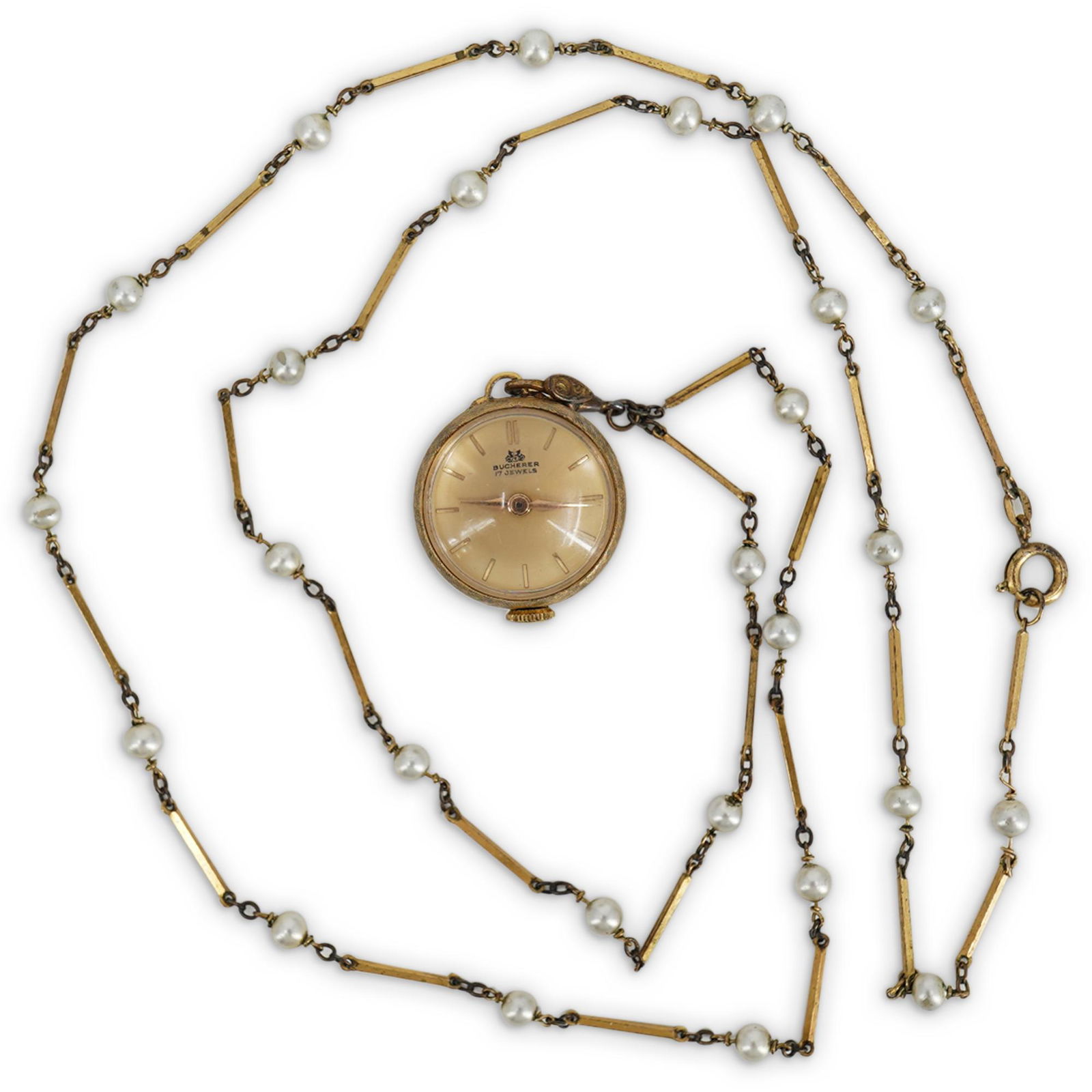Bucherer 17 clearance jewels pendant watch