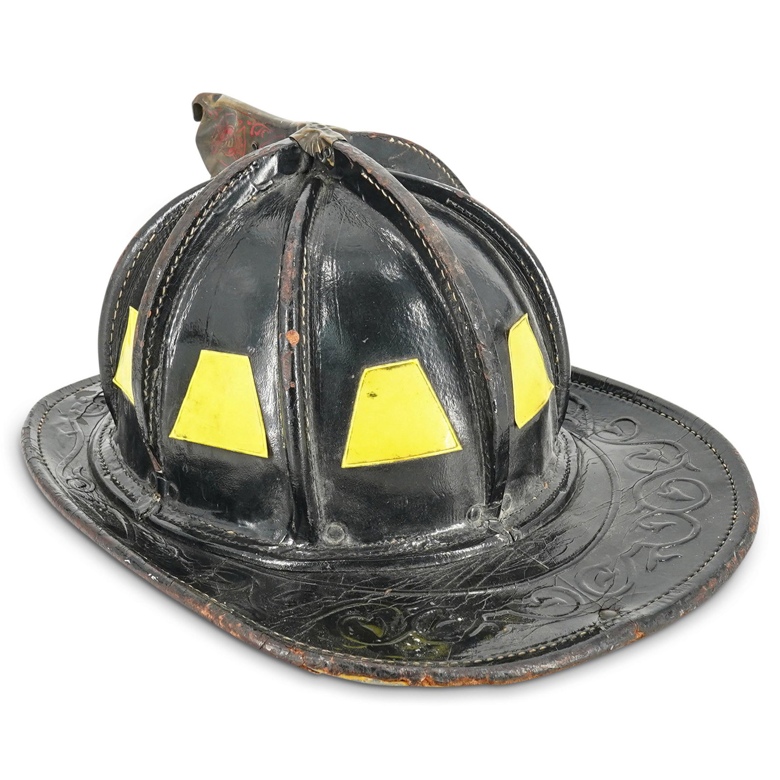 Cairns And Brother Inc. Leather Firefighter Helmet (1 of 9)