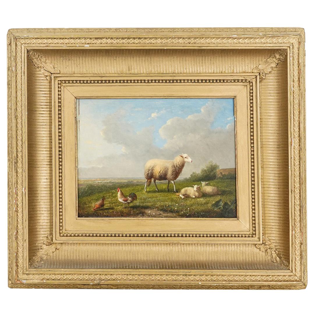 Franz van Severdonck (1809-1889) Oil On Board Landscape (1 of 8)