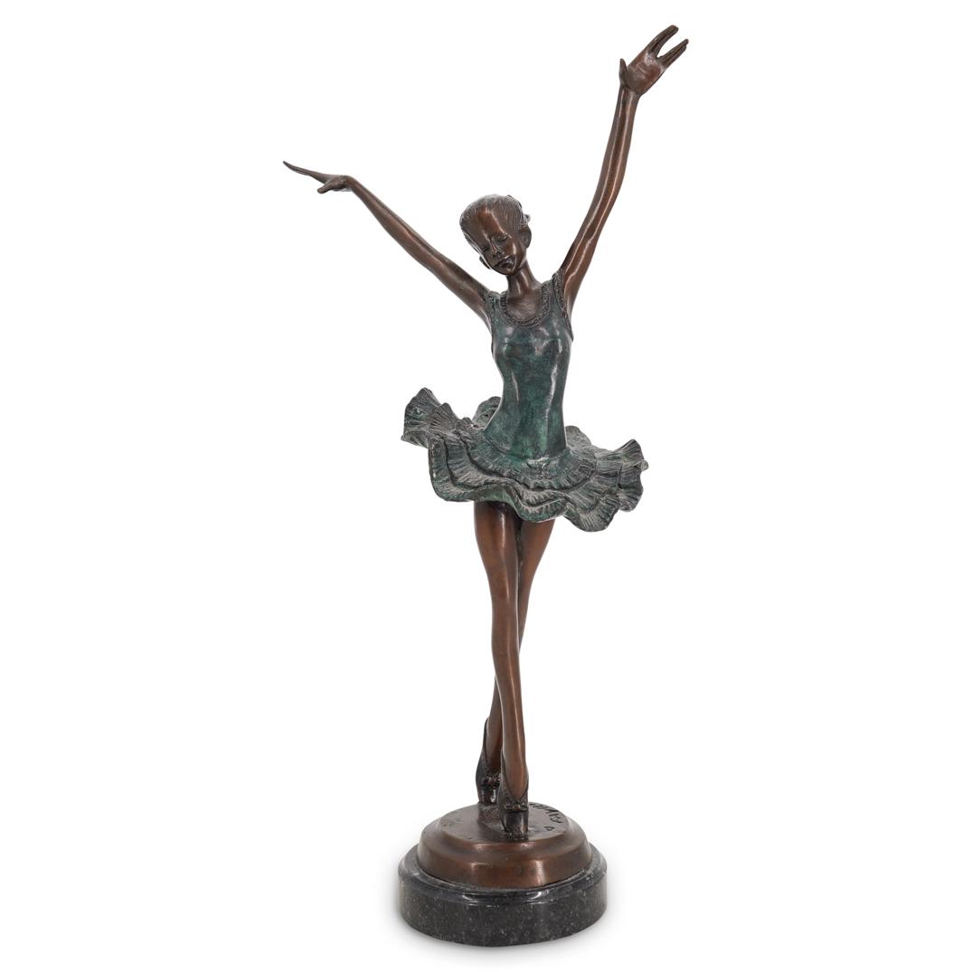 Pierre Le Faguays Bronze Ballerina Sculpture (1 of 4)