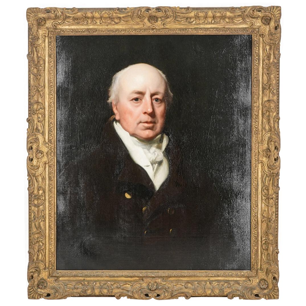 Antique Chiaroscuro Portrait of Man (1 of 6)