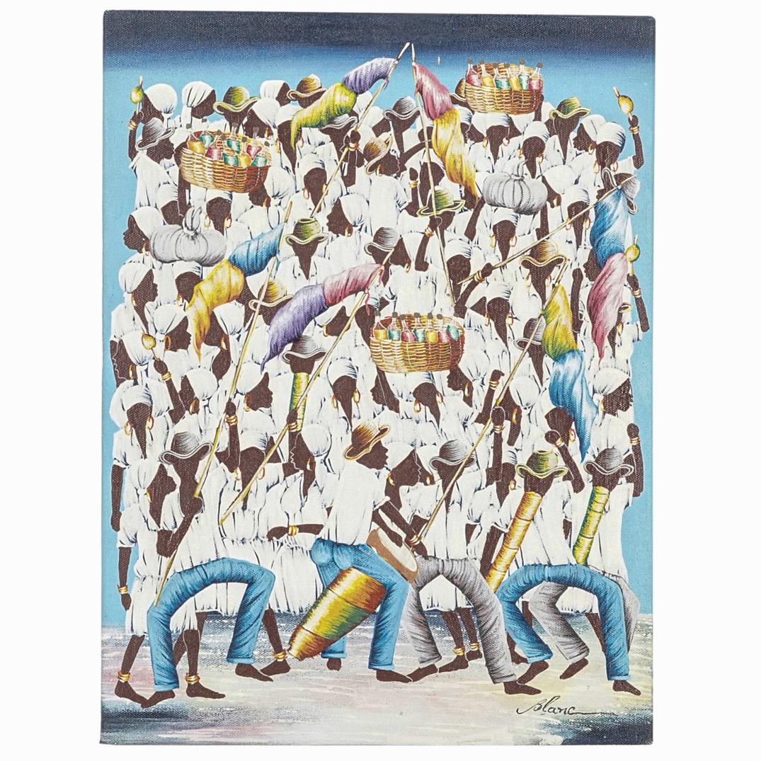 Jean Claude Blanc (b. 1965) Acrylic on Canvas (1 of 6)