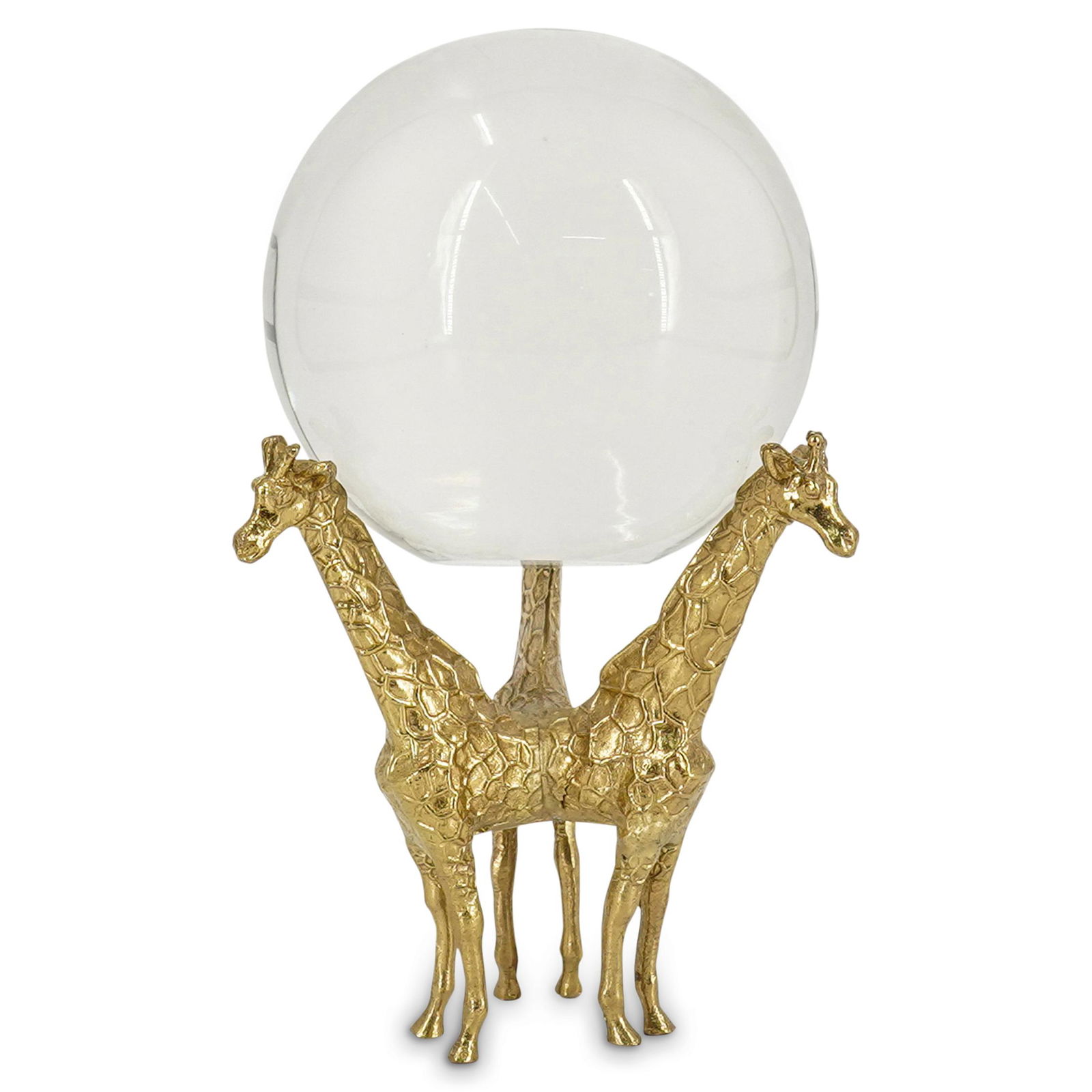 Italian Murano Glass Ball With Giraffe Base (1 of 5)