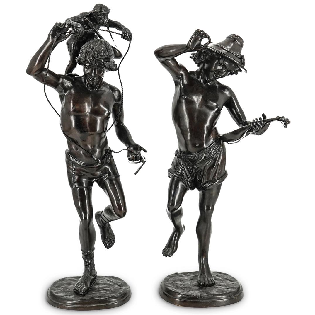 Albert-Ernest Carrier-Belleuse Bronze Sculptures (1 of 14)