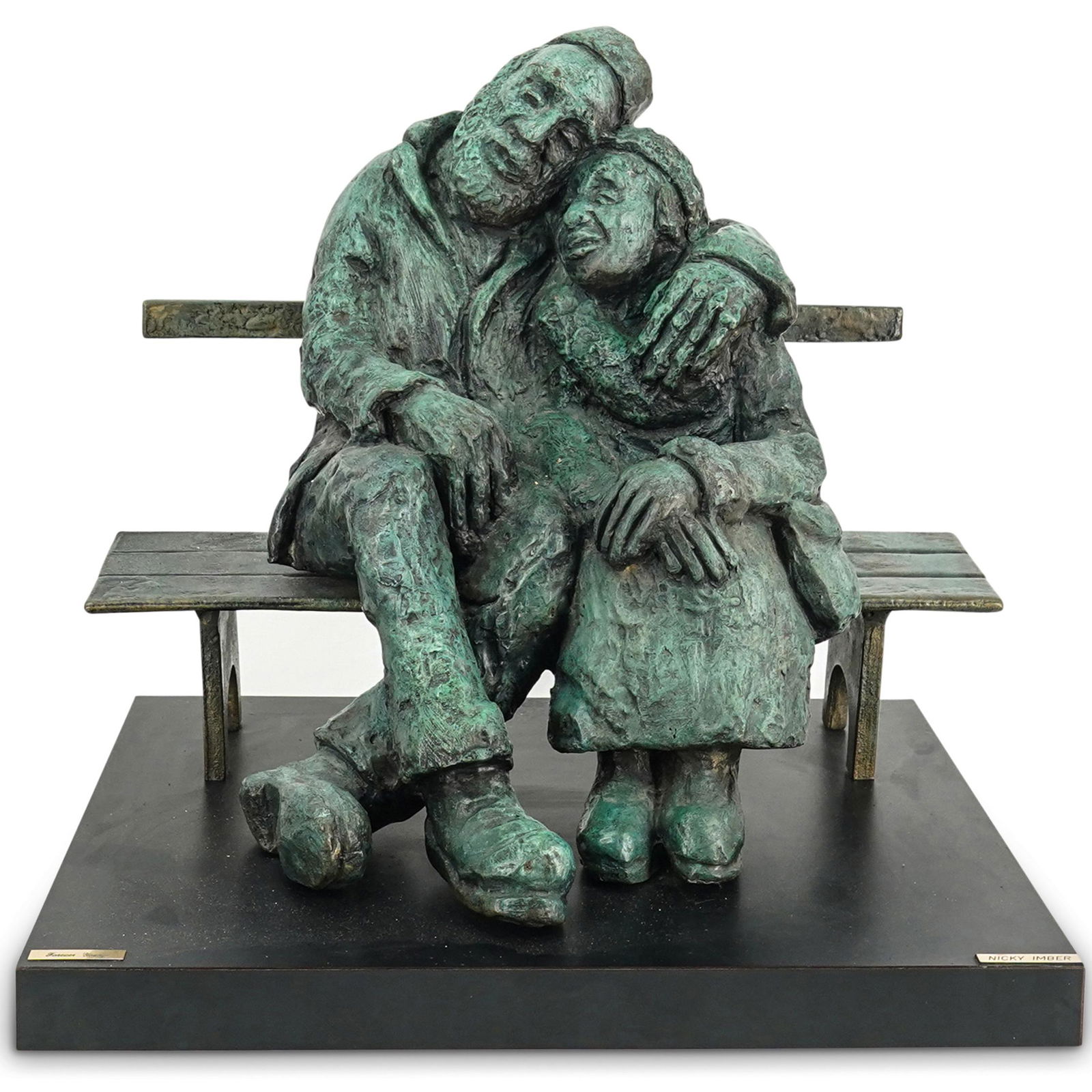 Nicky Imber (Israeli /Austrian 1920 - 1996) "Forever Young" Bronze Statue (1 of 16)